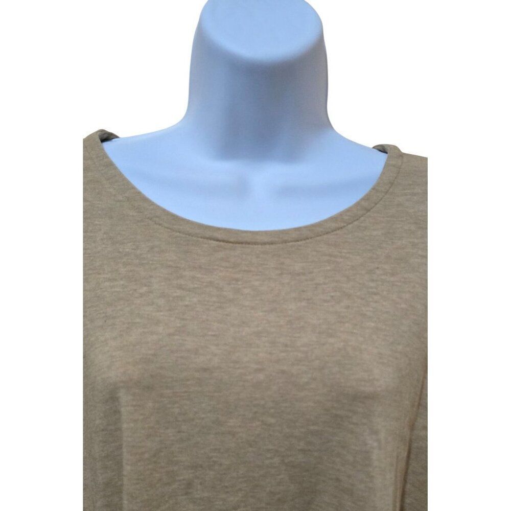 Supima® Tunic Top Long Sleeve Lg Tall soft warm cottagecore boho casual